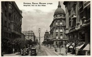 Belgrade King Milan street