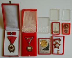 1963. Munka érdemrend bronz fokozata szalagsávval és miniatűrrel eredeti díszdobozban T:1- + Kiváló ...