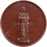 Franciaország / Párizs ~1860. Strassburgi Katedrális Br emlékérem Szign.: Ch. Altorffer (60.5mm/95.5...