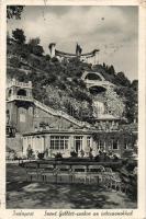 Budapest XI. Szent Gellért-szobor és ivócsarnok (fa)