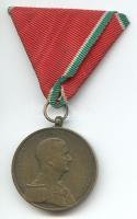 1939. "Magyar Bronz Vitézségi Érem" Br kitüntetés szalaggal(utólag került rá) T:2