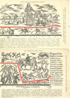 Magyar Sors - 10 darabos régi képeslap-sorozat