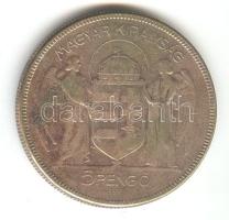 1930. 5P Ag "Horthy jobbra" T:3