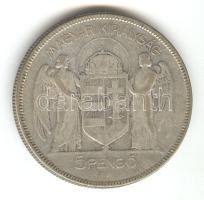1930. 5P Ag "Horthy jobbra" T:3