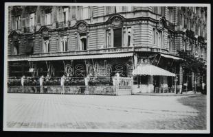 1939 Grand Café Modern Nagy Kávéház, fotó 11x17cm