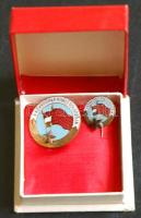 ~1970. "Könnyűipar Kiváló Dolgozója" kitüntetés kitűzővel dísztokban T:2