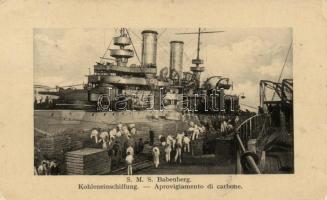 SMS Babenberg loading of coal