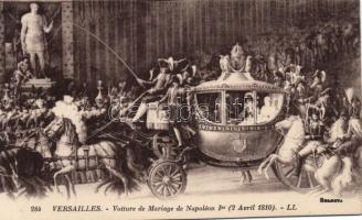 Versailles Napoleon`s wedding car (cut)