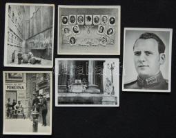 cca. 1935-1944 5 db Adolf Hitler und sien Weg zu Großdeutschland. Eredeti osztrák propaganda kiadvány/ austrian promotion