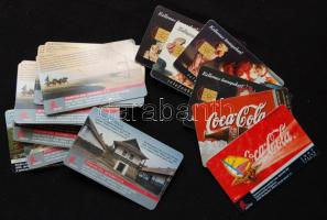 16 db Világörökség Része magyarországi tájakat ábrázoló telefonkártya + 6db Coca Cola reklámos telefonkártya