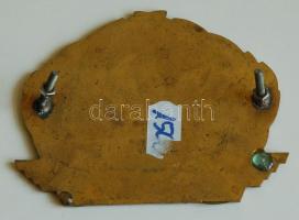 ~1980. "750 ezer km balesetmentesen" felszerelhető autójelvény T:2-