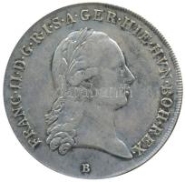 Ausztria / magyar verdejel 1797. Korona Tallér Ag "Ferenc" Körmöcbánya (29.53g) T:2- /  Austria / hungarian mint mark 1797. Kronenthaler Ag "Franz II" Kremnitz (29.53g) C:VF Davenport 1180., Herinek 470.