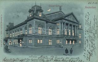 Amsterdam concert hall hold to light litho