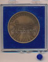 DN "1075-1925 Hajdúszoboszló Gyógyfürdő" Br emlékérem (42,5mm) eredeti ÁPV tokban T:1