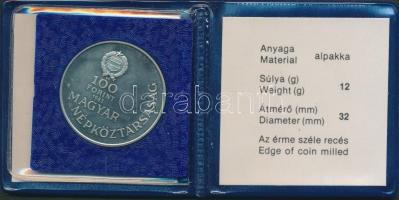 1983. 100Ft "Széchenyi István" alpakka T:PP Eredeti tokban, tanúsítvánnyal!