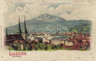Luzern hold to light litho