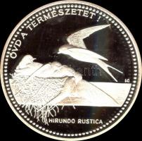 1997. 2000Ft Ag "WWF - Óvd a természetet - Füsti fecske" "PRÓBAVERET" T:PP Csk 3...