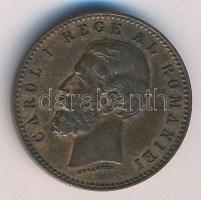 Románia 1882B 2B "I. Károly" T:2,2-
Romania 1882B 2 Bani "Carol I" C:XF,VF