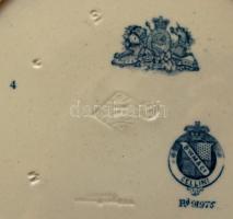 3db klf porcelán tányér (d:26cm)