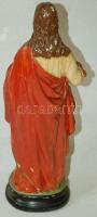 Nagyméretű festett gipsz szobor 42cm magas