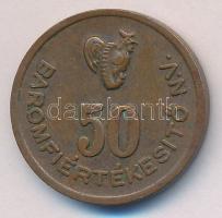 1948-1955. Baromfiértékesítő NV. - Ketrec Darab 50 értékű bárcája T:2
