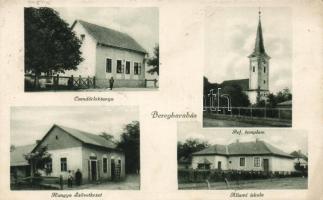 Beregbarabás csendőr laktanyával és Hangya szövetkezettel