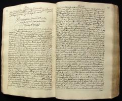 cca 1650 Novoszel Antal-Werbőczy István: Négyeskönyv (Quadripartium) a Werbőczy-féle Hármaskönyv (Tr...