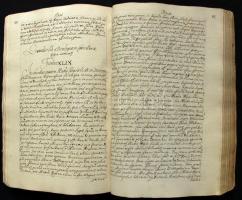 cca 1650 Novoszel Antal-Werbőczy István: Négyeskönyv (Quadripartium) a Werbőczy-féle Hármaskönyv (Tr...