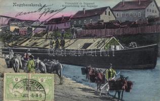 Nagybecskerek aqueduct, boat (wet damage)