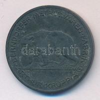 Ausztria / Berndorf fémgyár ~1915. 50pf "Arthur Krupp" szükségpénz T:2- / 
Austria / Bernd...