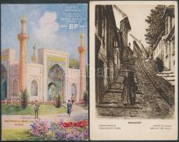 10 db vegyes háború előtti képeslap