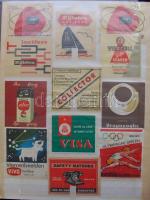 24db nagyméretű gyufacímke és 10db ívekben