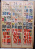 266db csehszlovák gyufacímke, közte repüléstörténet sorozat