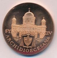 Bozó Gyula (1913-2004) 1994. "Esztergomi Bazilika-Paskai László bíboros" Br emlékérem (42mm) T:PP dísztokban