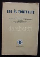1946 Egy év története a budapesti napilapok rovatvezetőinek közreműködésével kiadja aBudapest Székesfővárosi Irodalmi és Művészeti Intézet 254p.
