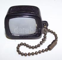 cca. 1970 mini tv dianéző erotikus képpel / mini TV-shaped fixed slide with erotic picture 2,5 cm