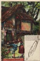 Hansel and Gretel, Meteor No. 478. hold to light litho (EB)