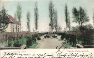 Budapest III. Csillaghegy Erzsébet-szobor