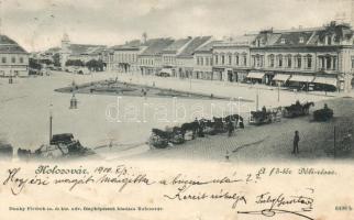 Kolozsvár main square south (small tear)