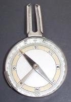 cca 1930 Lendvay-féle tájoló leírással tokban / 
Prismatic compass