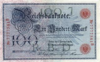 Német Birodalom/Császárság 1908. 100M + 1910. 100M + 1000M + 1917. 5M T:II,III
German Empire 1908. 1...