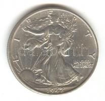 Amerikai Egyesült Államok 1942. 1/2$ Ag "Walking Liberty" T:2
USA 1942. 1/2 Dollar Ag &quo...