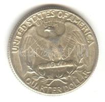Amerikai Egyesült Államok 1964. 1/4$ Ag "Washington" T:2 USA 1964. 1/4 Dollar Ag "Washington" C:XF
