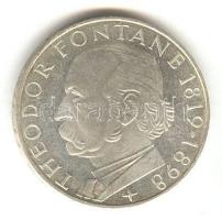 NSZK 1969G 5M Ag "Theodor Fontane" T:1- apró ph.
GFR 1969G 5 Mark Ag "Theodor Fontane...