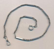 cca 1900 Ezüst (Ag) óralánc / Silver watch chain 11,6gr 36cm