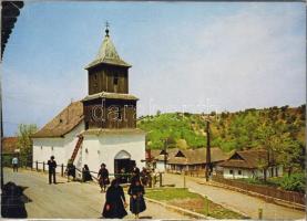 12db klf. magyar templomokat ábrázoló modern képeslap, kozte a Vizsolyi templom