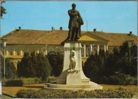 13db Békés, Csongrád, megyei klf. modern városképes képeslap