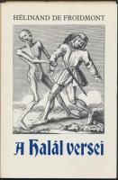 4db klf verses kötet: Hélinand de Froidmont-A halál versei, Henri Michaux-Nyugodjék békében, Tandori...