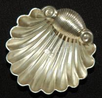 Ezüst (Ag) kagyló alakú fűszertartó dianás jelzéssel /
Silver, shell-shaped spice holder 16gr