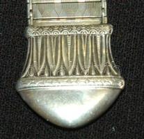 Ezüst (Ag) tiszti lánc kiváló állapotban /
Silver officer`s chain in excellent condition 10gr 12cm